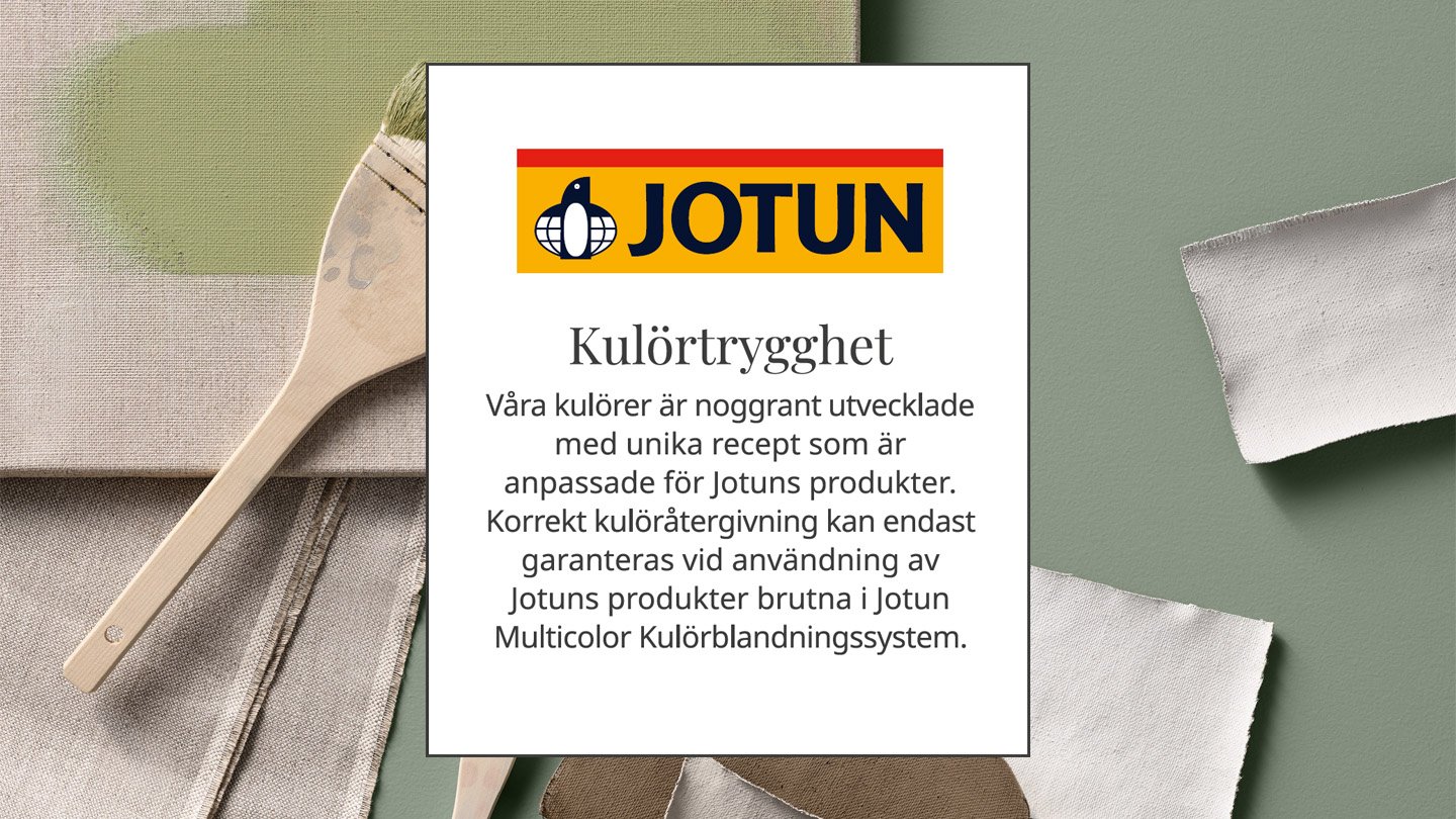 Jotuns kulörtrygghet