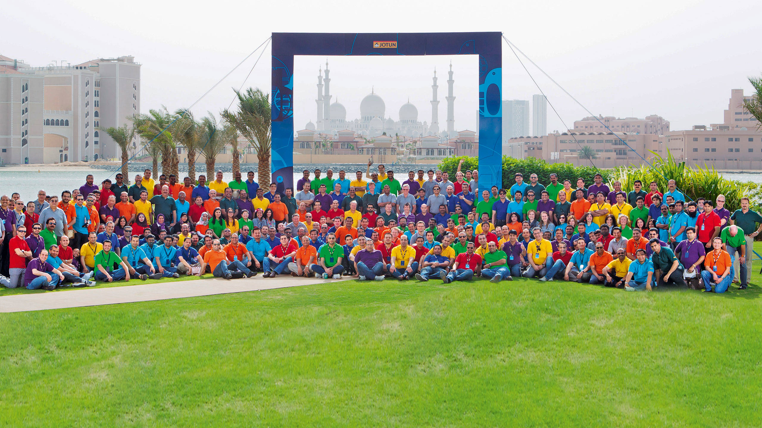 Jotun employees in Dubai