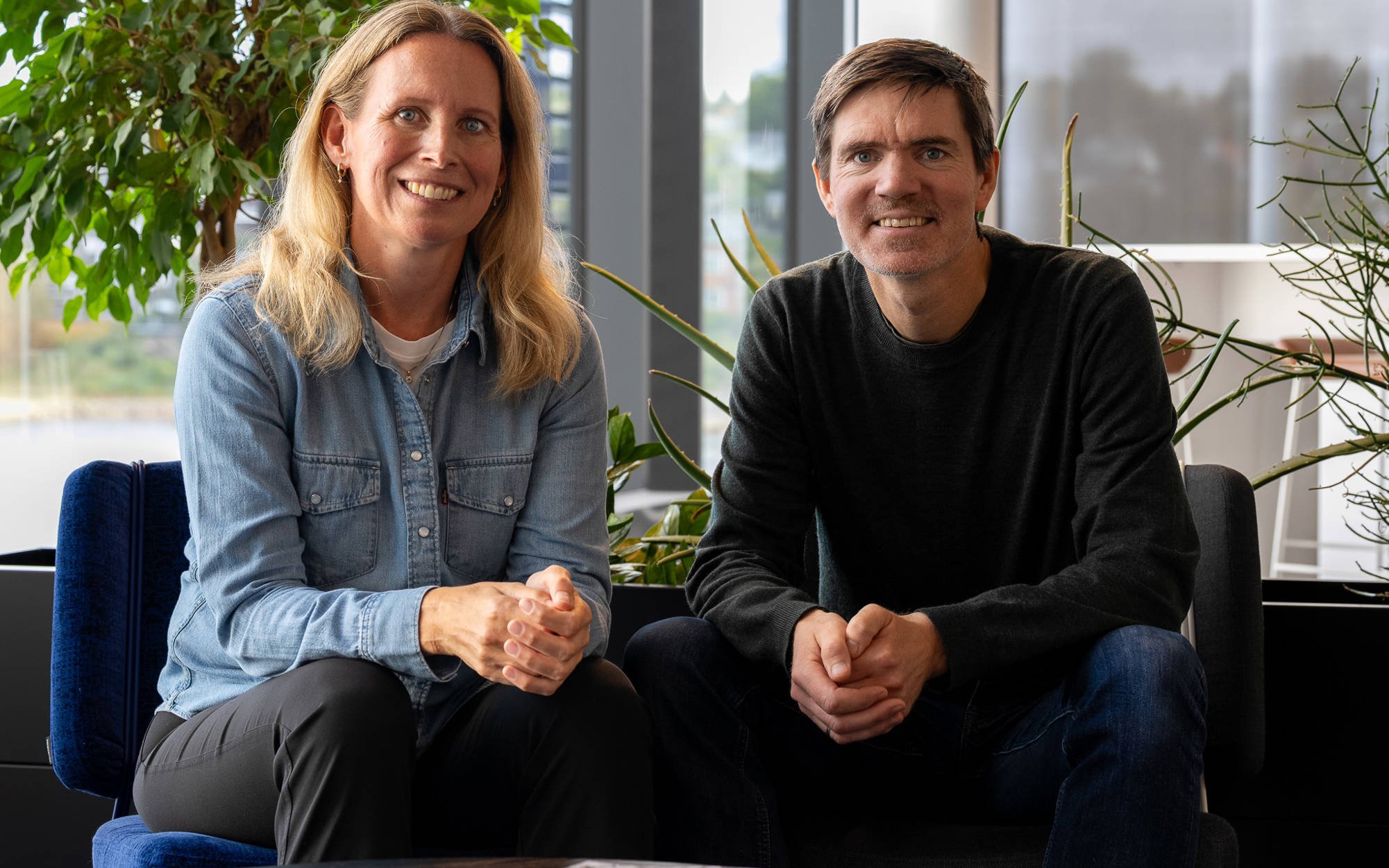 Karen Reite and Jon Arne Aarnes. Photo: Jotun